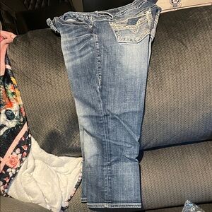 Vigoss Light Blue Capris